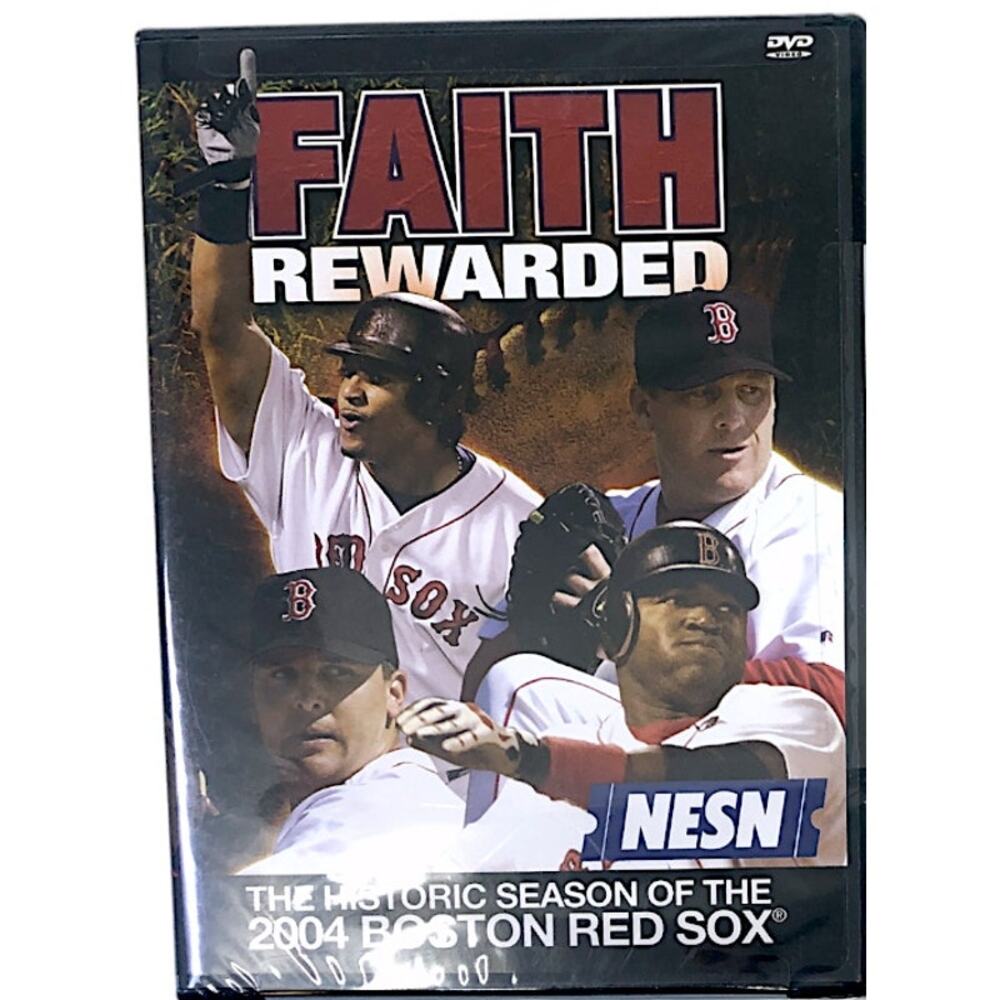 Boston Red Sox 2004 World Series Champions Faith Rewarded DVD *Sealed*